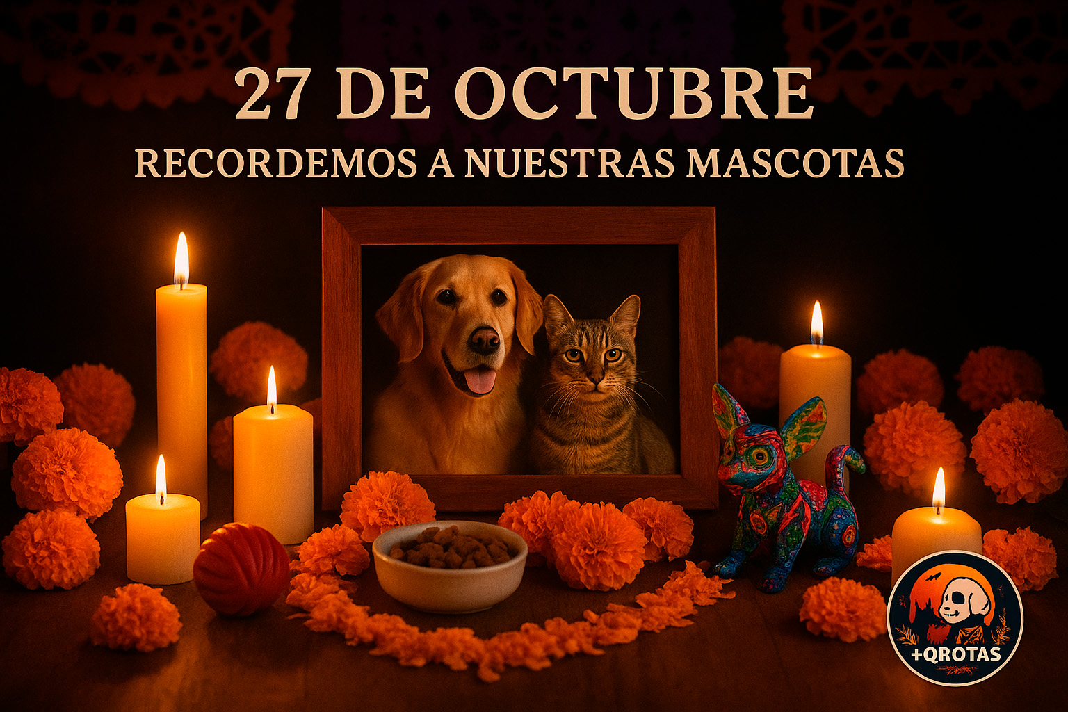 27 de octubre, altar mascotas